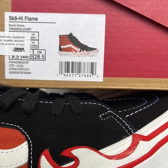 Vans Men’s
Sk8-Hi Flame VN0005UJGWP Sneakers - Picture 16 of 16